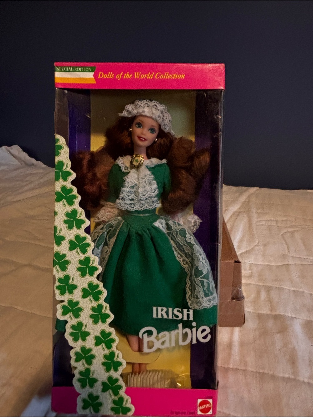 1994 Irish Barbie NRFB Dolls Around The World Collection.  Great collectible!